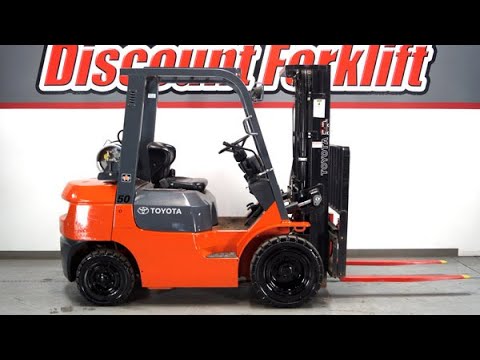 Toyota 2005 5 000lb Lp 4978 Forklift For Sale Youtube