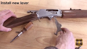 Installing Beartooth Mercantile Big Lever in Marlin 1895 Guide Gun
