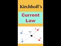 Krichhoff's current law #electronics #electrical #shorts #current