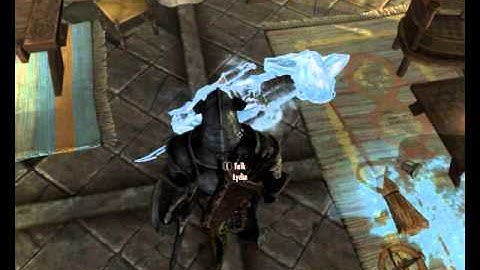 Skyrim Ice Shout!