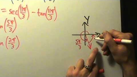 Trigonometry - Evaluating Trig Expressions - Example 1