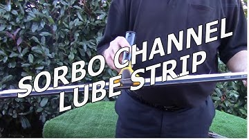 ✅SORBO SQUEEGEE CHANNEL WITH REVISED LUBE STRIP