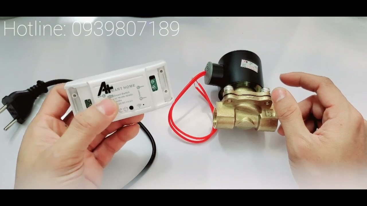 Hướng dẫn lắp bộ tưới cây từ xa qua điện thoại wifi van điện từ APLUS VW-02 thông minh hẹn giờ 3g,4g