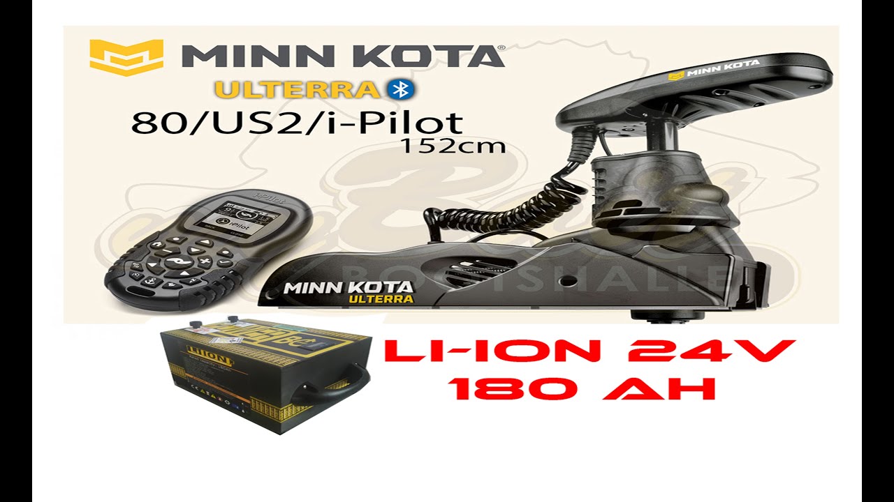 Akumulator Li-ion 24v do silnika Minn Kota Ulterra.