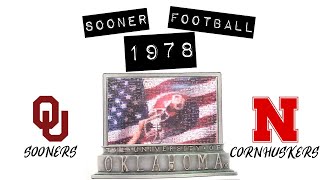 1978 #4 Oklahoma vs. #6 Nebraska Football. Orange Bowl. TV Play By Play. Full Game. 1/1/1979.