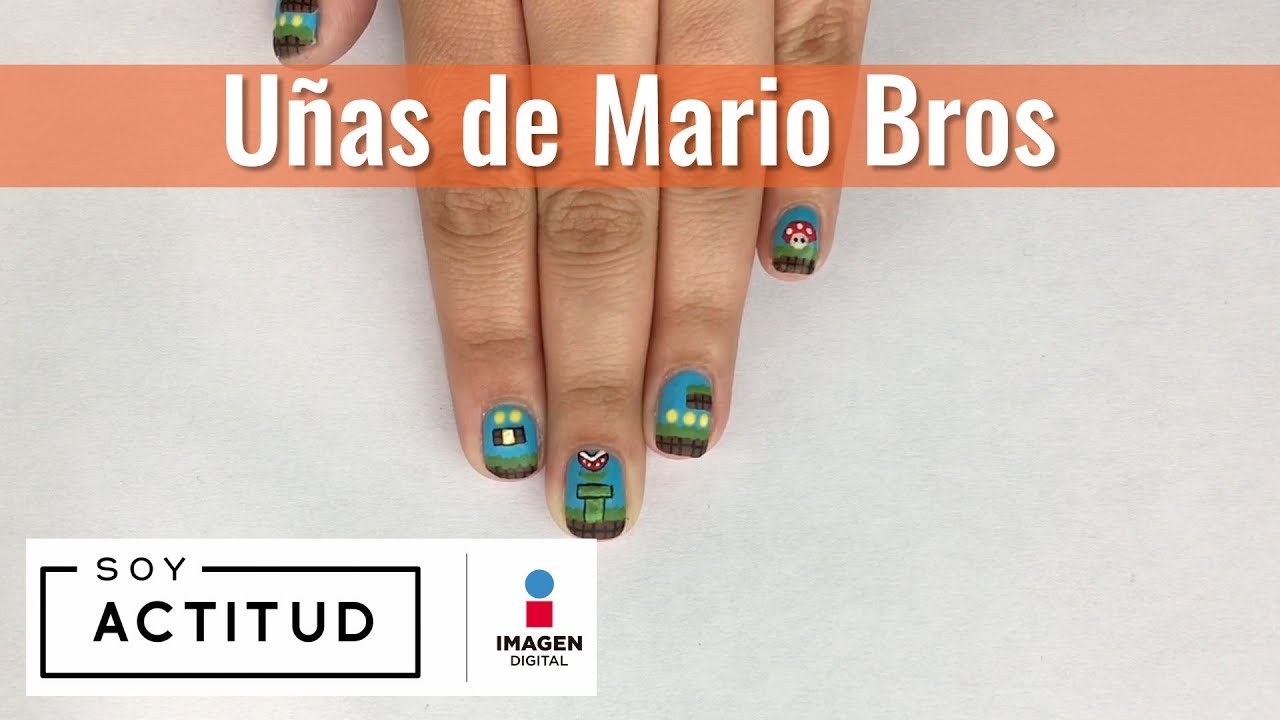 Uñas de Mario Bros | Soy Actitud cinetopia