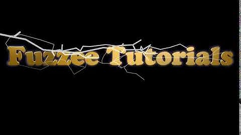 My new Video bumper. Lightning with 3D text and particle dissolve.