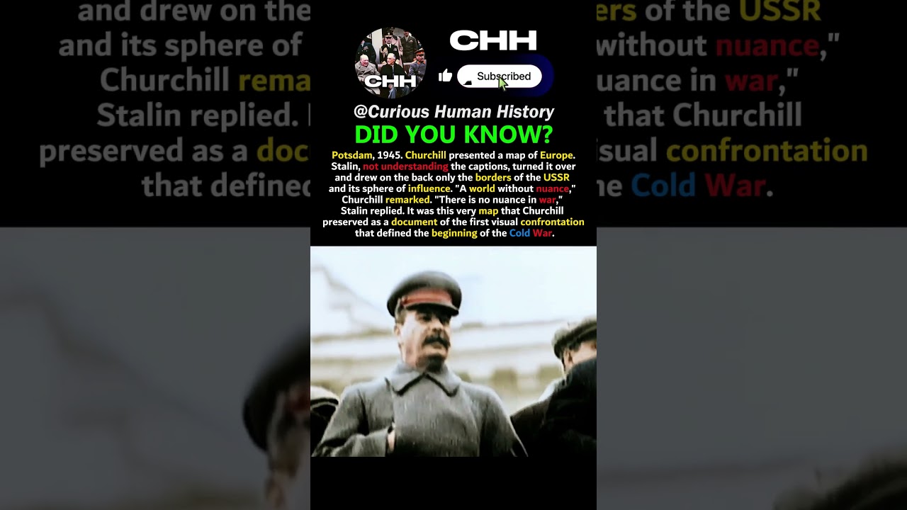 How Stalin and Churchill envisioned the future of the Cold War 