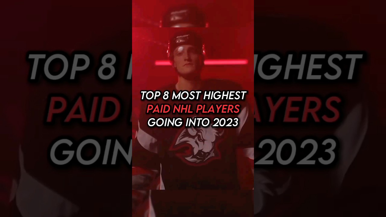 Top 8 Most Highest Paid NHL Players Going Into 2023 💰
