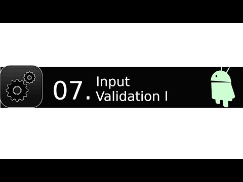 07   Input Validation Issue I (DIVA)