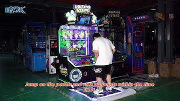 EPARK Lightning Steps Lottery Game Machine#gamemachine #eparkamusement #arcademachine
