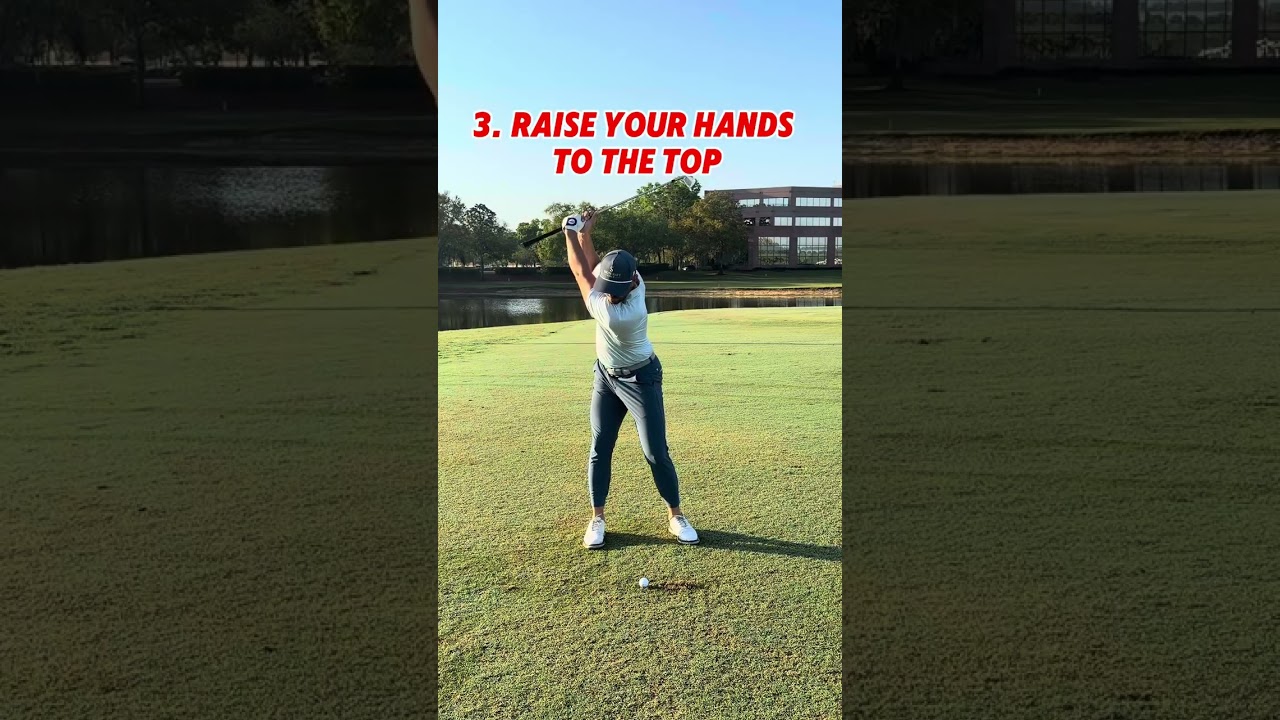 3 Steps you need to fix your backswing!