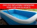 Cho Cho Inflatable Swimming BathTub For Kids & Adults  Jumbo Size (8.5 feet) with Pump Swimming Pool