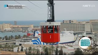 Naik Kereta Gantung Menikmati Keindahan Pemandangan Barcelona Dari Ketinggian - MUSLIM TRAVELERS
