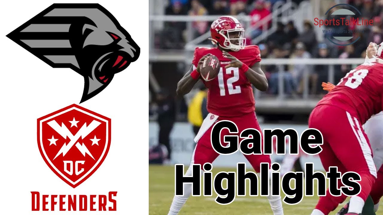 NY Guardians vs DC Defenders Halftime Highlights | XFL Week 2