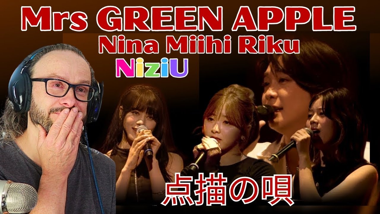 heaven!! Mrs GREEN APPLE x NiziU MIIHI NINA RIKU Song of Pointilism 点描の唄 reaction heaven!! Mrs GREEN APPLE x NiziU MIIHI NINA RIKU Song of Pointilism 点描の唄 reaction