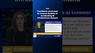 CoreWeave stock pops as revenue doubles on accelerating AI infrastructure demand