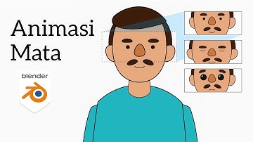 Tutorial Dasar Cara Membuat Rigging Mata Animasi 2D di Blender Grease Pencil