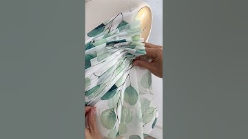 Making a corset leaf print midi chiffon dress #fashion #corset #creative #dress
