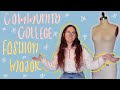 Studying fashion design at a community college! (my experience)