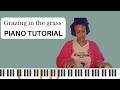 Grazing in the grass piano tutorial | South African Jazz