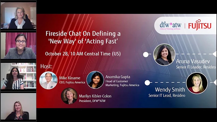 Women in the Lead Fireside Chat: Aruna Vasudev, IT...