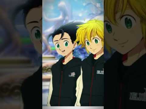 ميليوداس و زيلدريس من انمي خطايا السبع المميتة حسب طلب المتابعين
