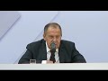 Пресс-конференция С.Лаврова по итогам СМИД ОБСЕ
