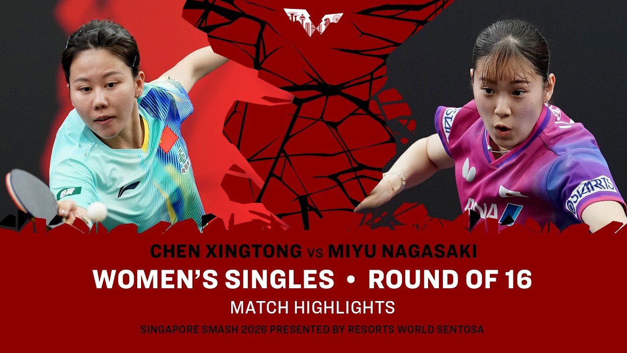 Chen Xingtong vs Miyu Nagasaki | WS R16 | #WTTSingapore2026