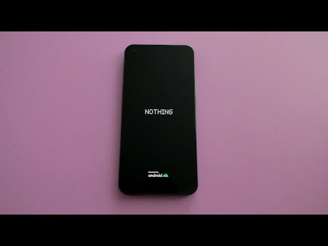 Nothing Phone Android Boot animation
