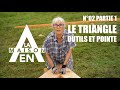 Le triangle  outils et pointe  partie 1