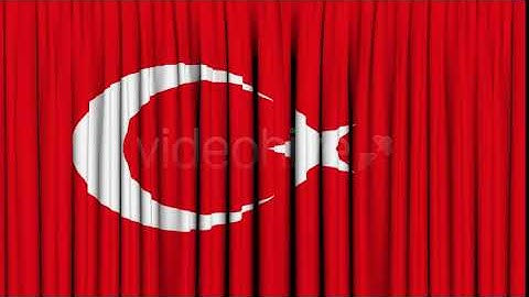 Turkey Curtain Open | Motion Graphics - Envato elements