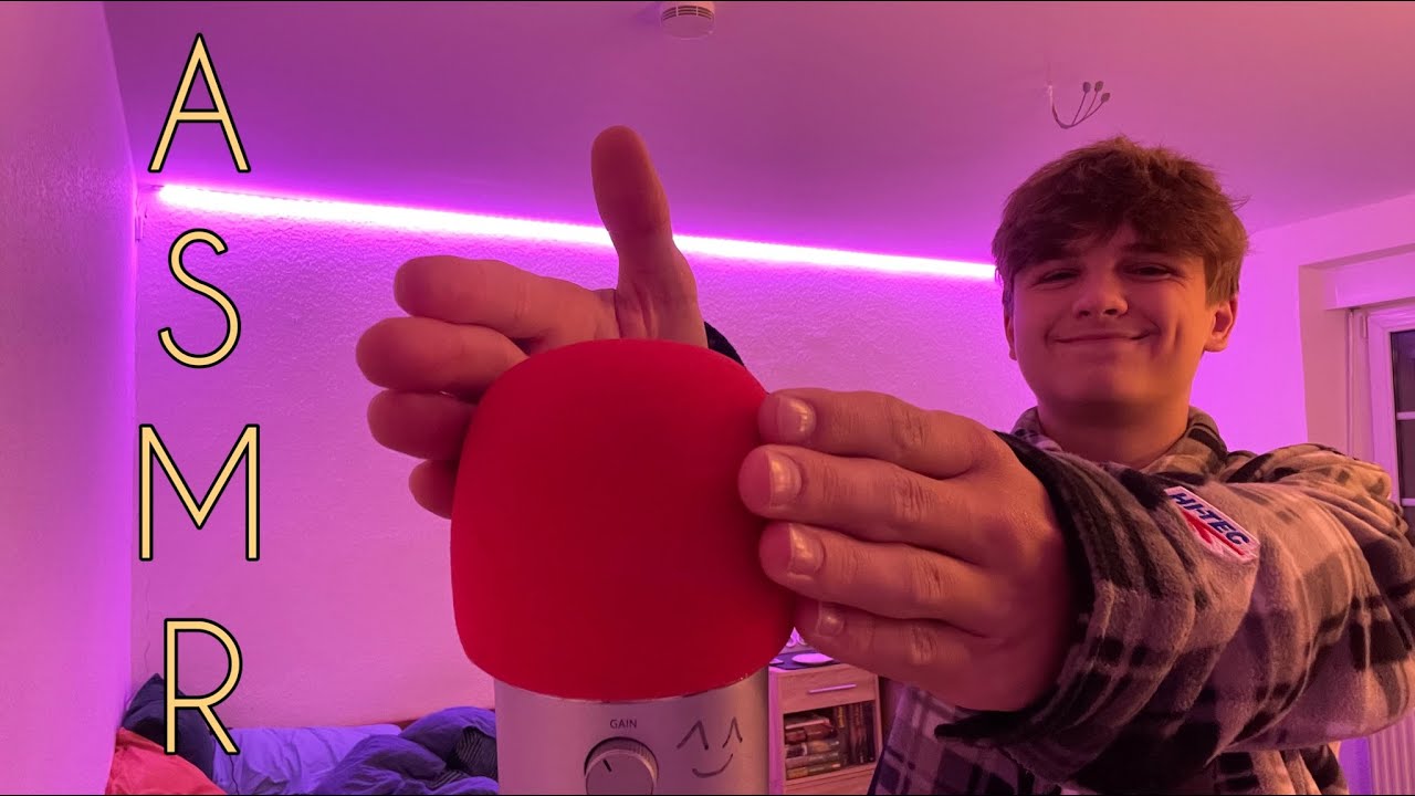 ASMR Intense Slow & Fast mic scratching 🌀