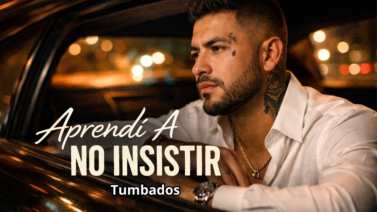 Aprendí A No Insistir | Corrido Tumbado Melancólico