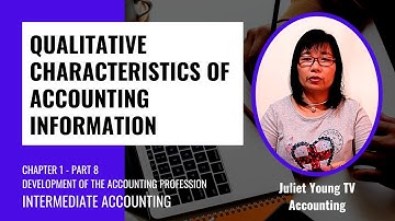 QUALITATIVE CHARACTERISTICS OF ACCOUNTING INFORMATION - JULIET YOUNG TV - ACCOUNTING