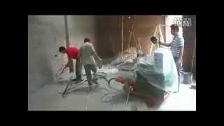 wall plaster cement mortar spraying machine/mortar sprayer machine/paint cement machine