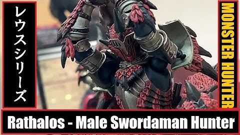 Male swordsman azure rathalos revoltech review năm 2024