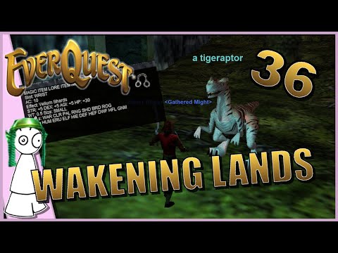 Let's Play Everquest! P99 Green Server, Ranger! (Ep. 36) The Wakening Lands and Some New Equipment!