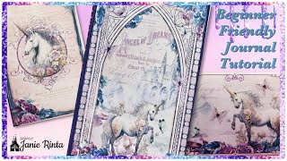 Magical Unicorns Journal Tutorial - Beginner Friendly