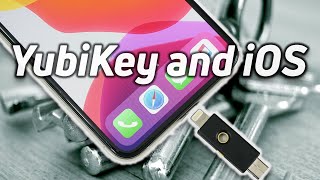 how to use a yubikey security key with an iphone