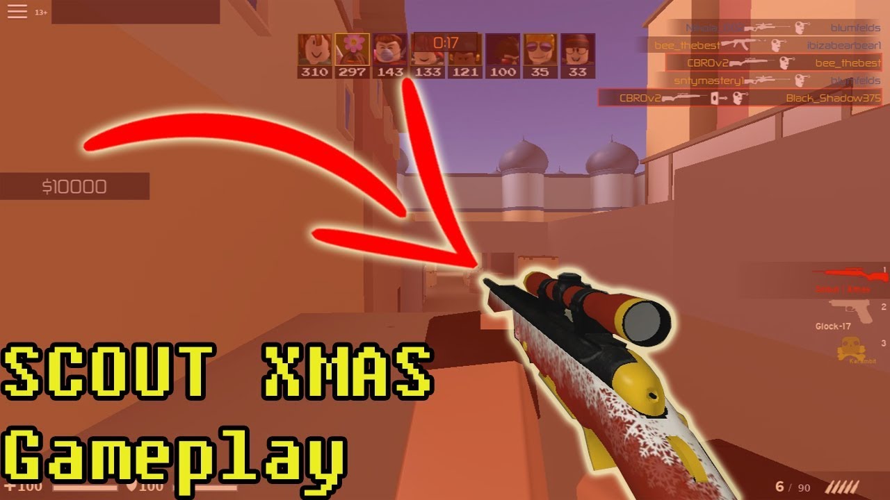 SCOUT XMAS GAMEPLAY!!!!! | COUNTER BLOX