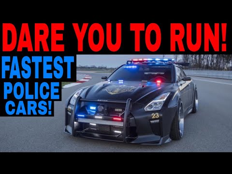 5 SCARY FAST Cop Cars That Are Faster Than Your Car!