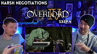 LORD AINZ DEMANDS RESPECT! | OVERLORD SEASON 3 EP.4 (FIRST TIME REACTION)