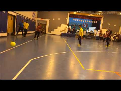 هدف المعلم ماجد العسيري الذي أوصل فريقه مدارس رياض المعرفة لنهائي مدارس شرق الدمام