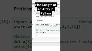 Python One-Line Trick to Get Array Length #python #ai