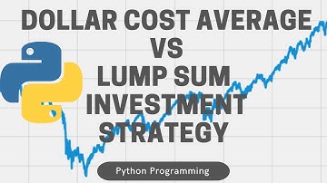 Dollar Cost Average Investment Strategy vs Lump Sum Investment Strategy Using Python