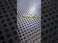 Looking for a durable, rust-resistant perforated sheet for outdoor or industrial use?