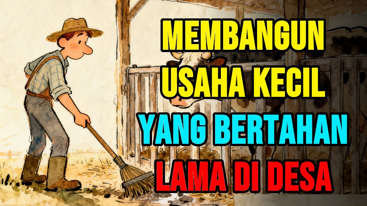 Cara Membangun Usaha Kecil yang Bertahan Lama di Desa