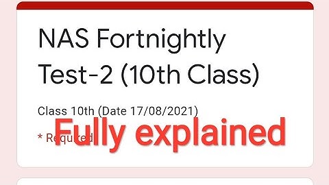 #NAS fortnightly test-2(class 10th)/17-08-2021,solution of questions of all subjects/ So easy maths*