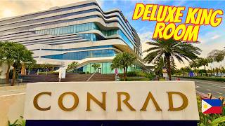 🇵🇭STAY HERE! Conrad Manila 5-Star Experience | Room, Views & Amenities Tour